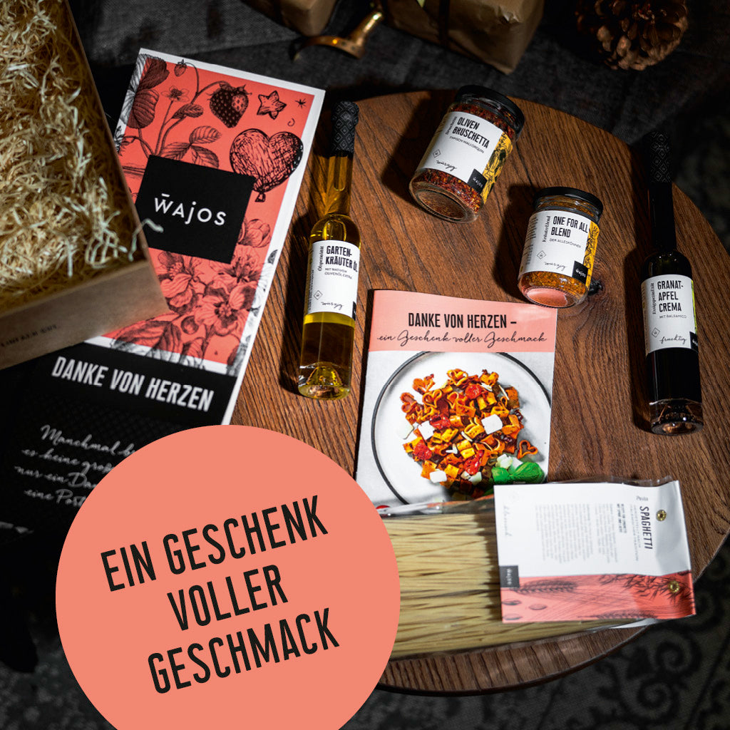 Wajos Geschenkbox Danke von Herzen Wohnzimmer