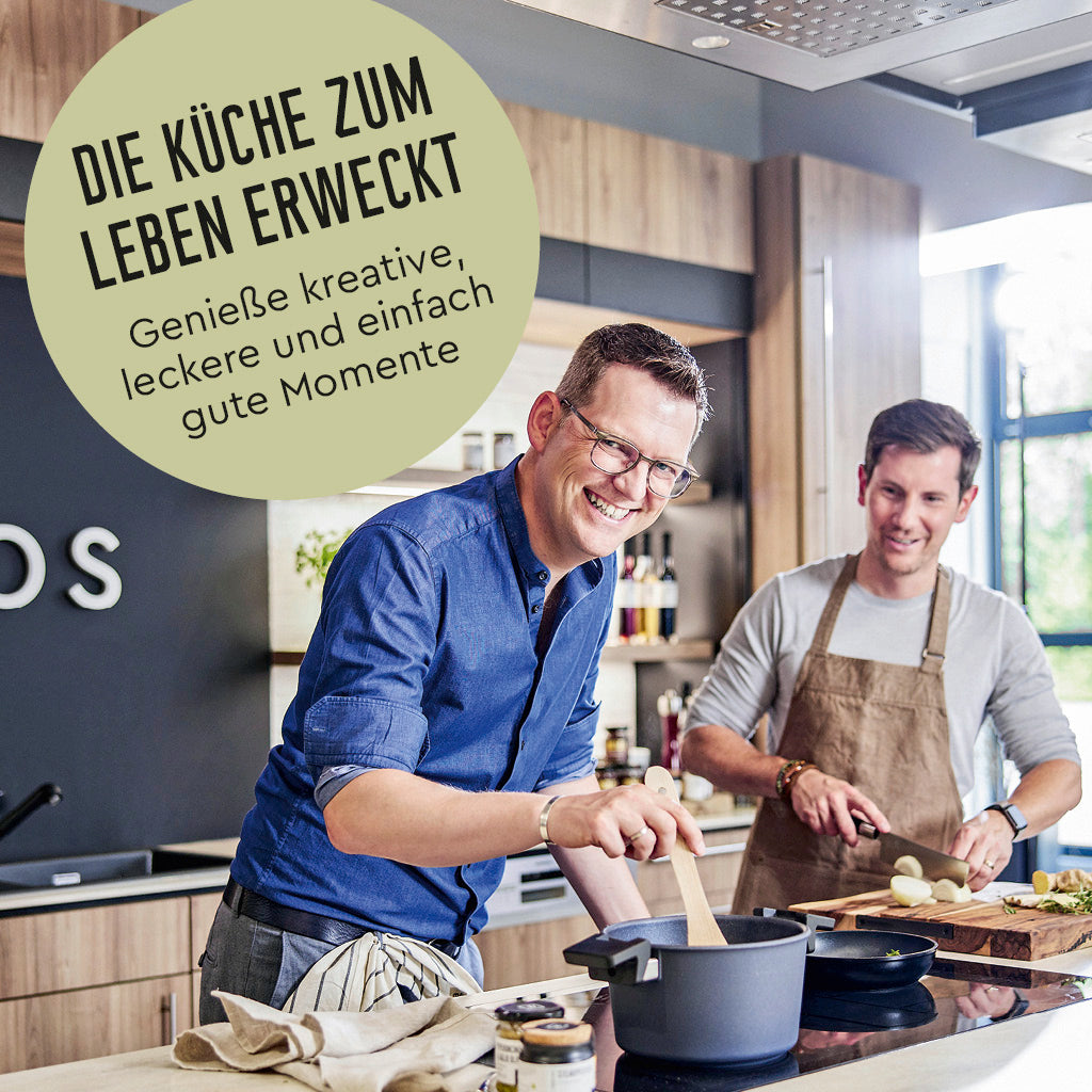 Wajos Geschenkset vegan gemeinsames Kochen in der Küche