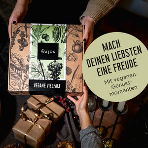 Wajos Geschenkset vegan Wohnzimmer
