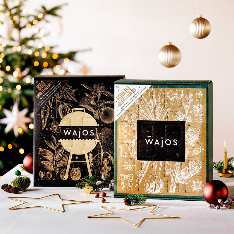Wajos Adventskalender Küche und BBQ gemeinsam im Weihnachtlichen Setting