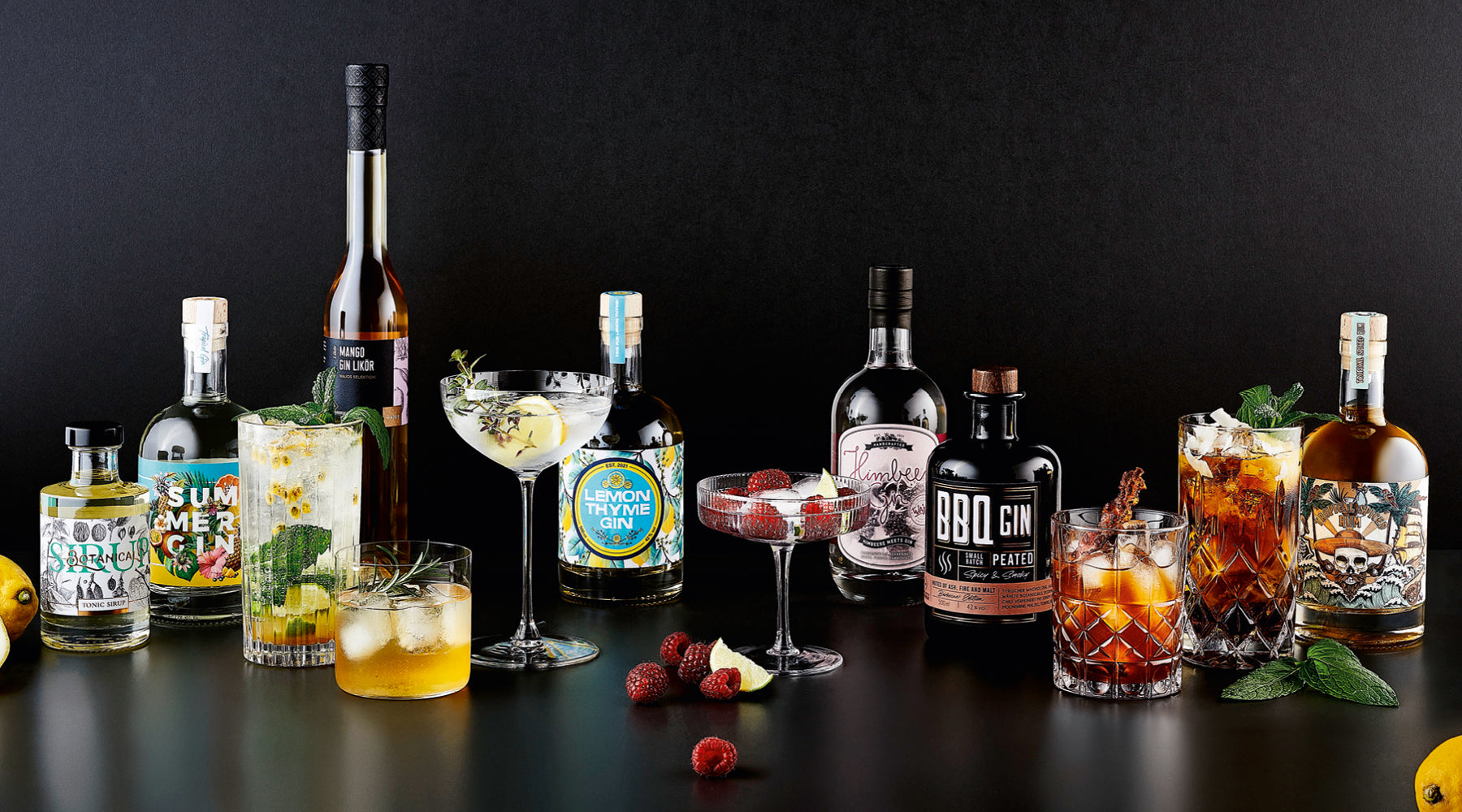 Sommergetränke und Sommer Drinks