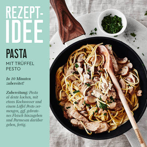 Trüffel Pesto Rezeptidee Pasta mit Trüffel Pesto