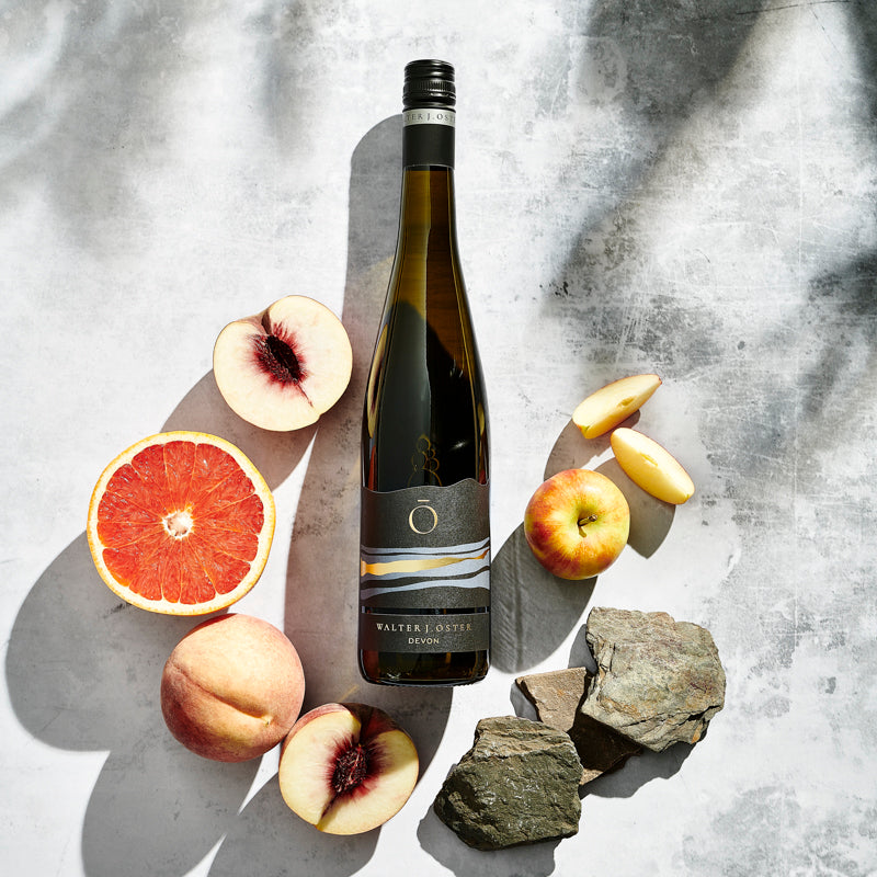2023 Riesling Devon dargestellt mit Aromen