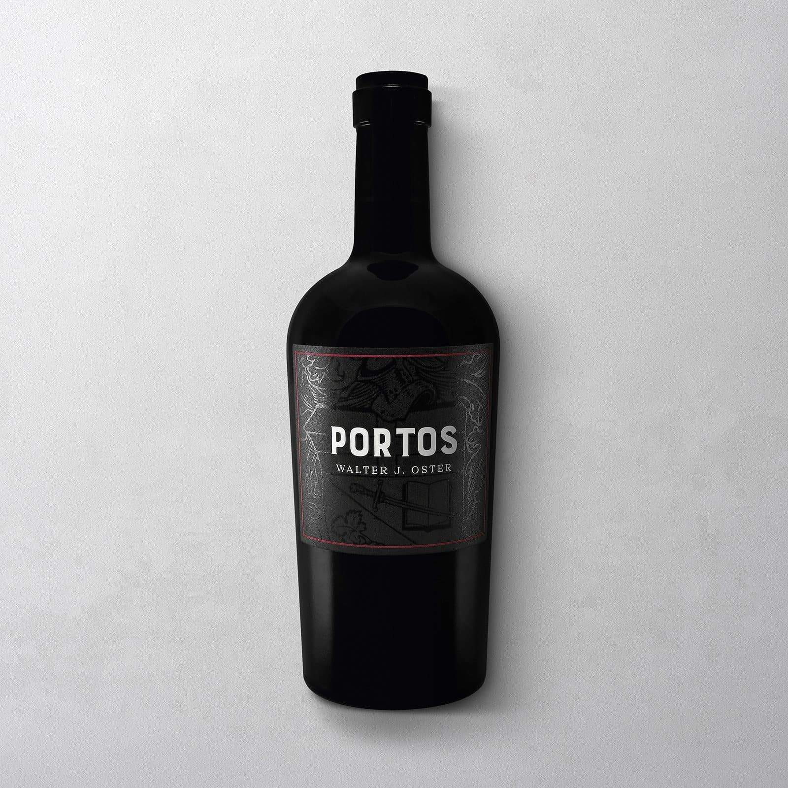 Portos rot in 700 ml Flasche