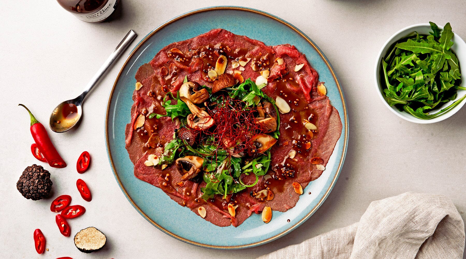 Carpaccio vom Rind – leckeres Rindercarpaccio Rezept Carpaccio vom Rind – leckeres Rindercarpaccio Rezept