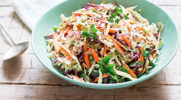 Coleslaw für frischen Genuss 

Ein knackiger Coleslaw ist die perfekte Beilage zu Gegrilltem oder al...