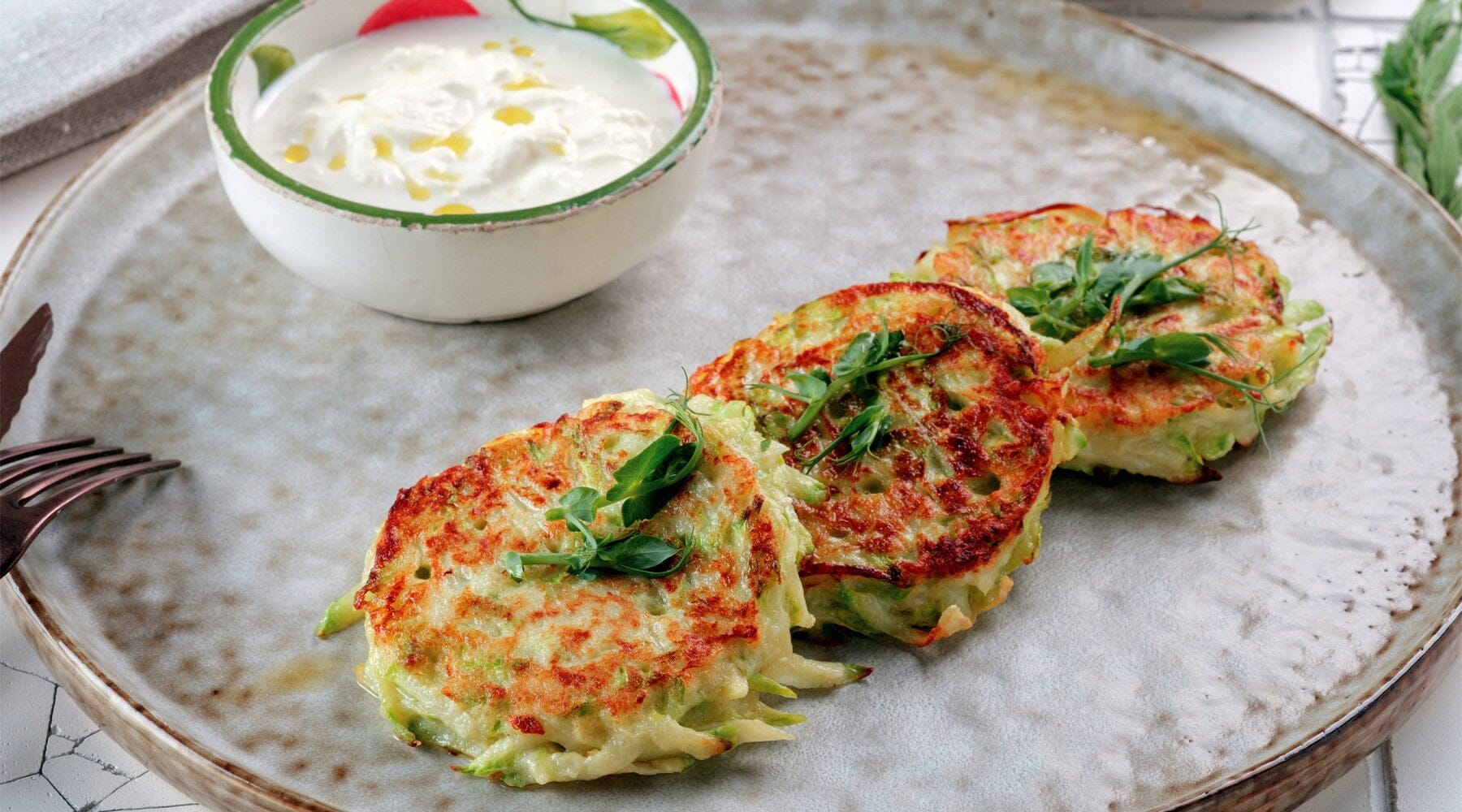 Kartoffel-Zucchini-Puffer Kartoffel-Zucchini-Puffer