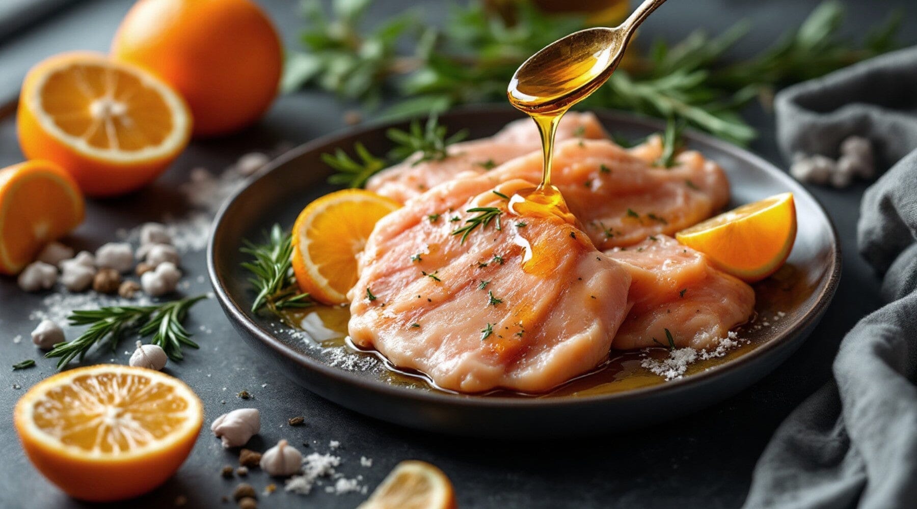 Honig-Marinade für Hähnchen Honig-Marinade für Hähnchen