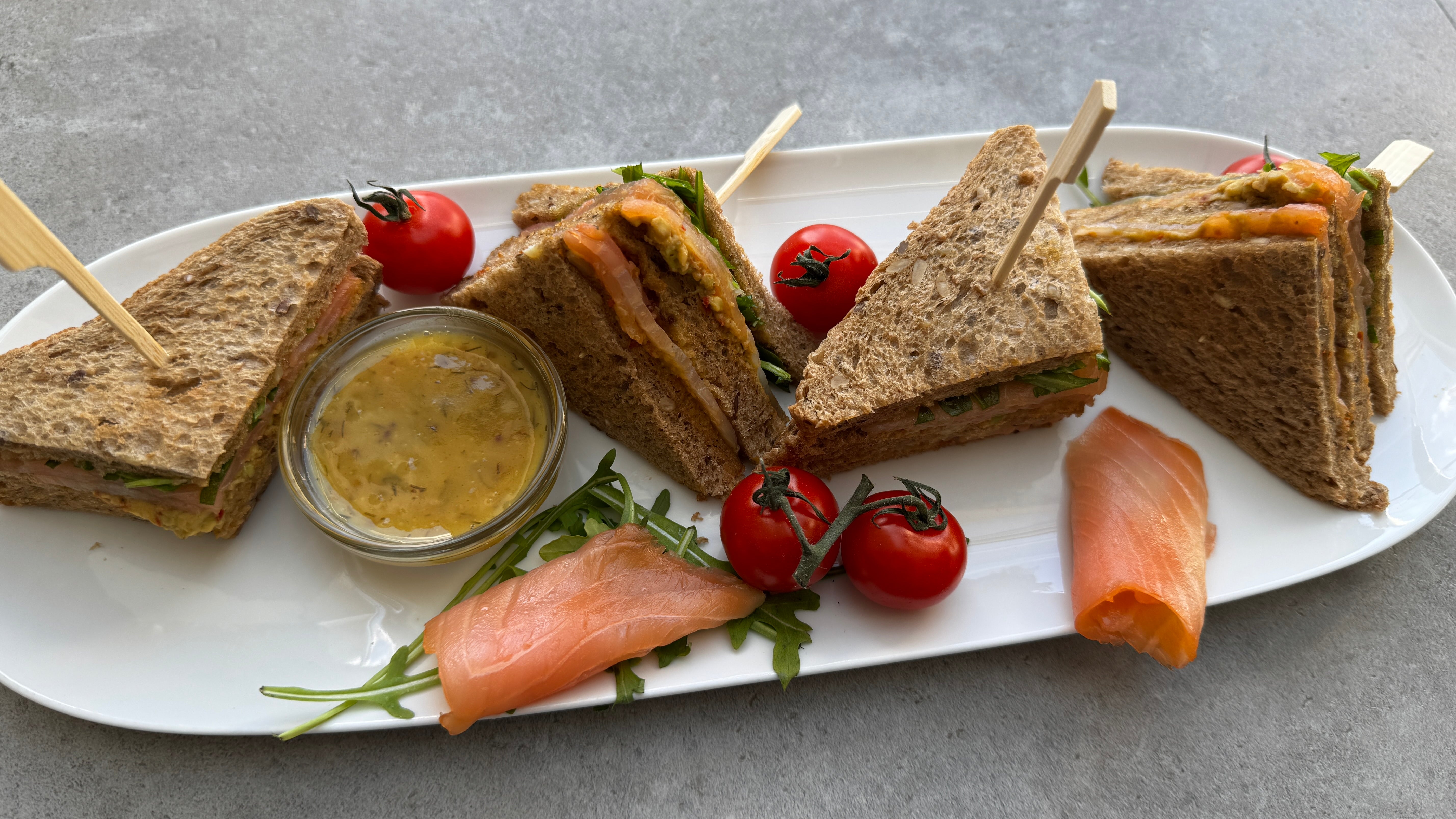 Avocado Lachs Sandwich