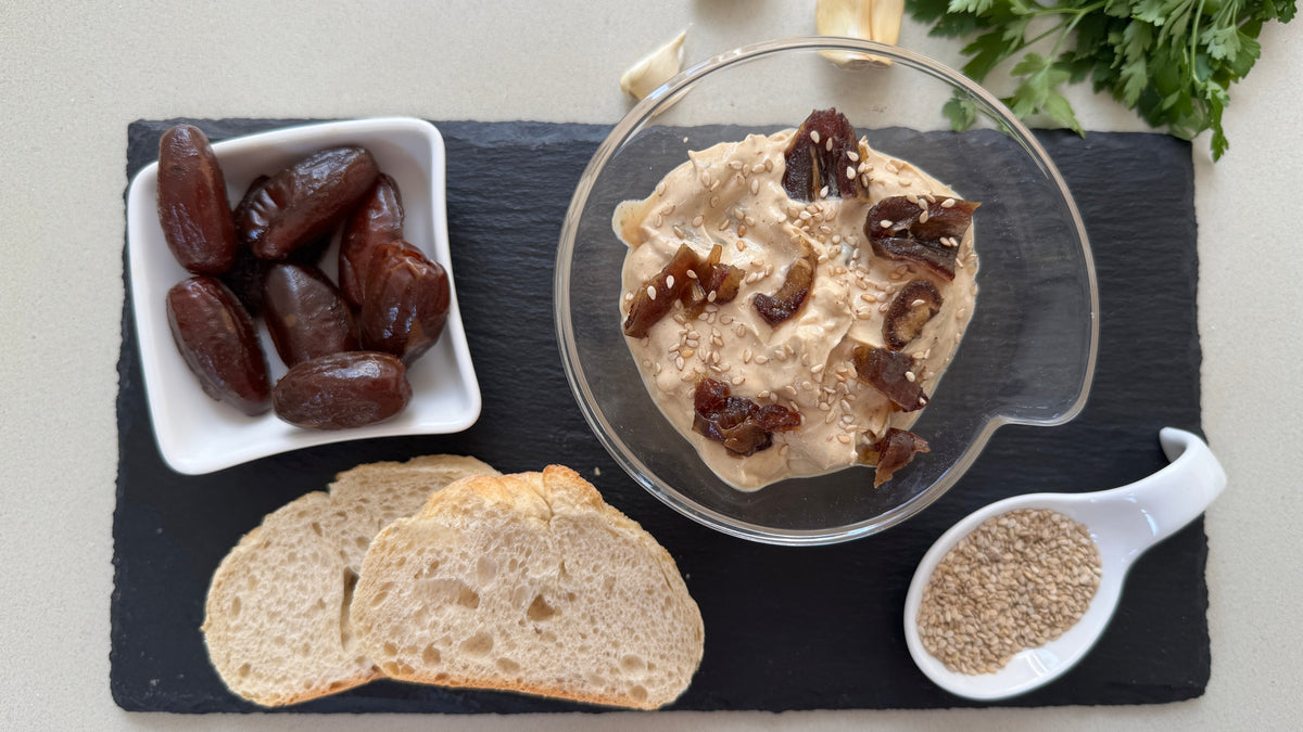 Curry Dattel Dip: Rezept für Dattel-Curry Aufstrich