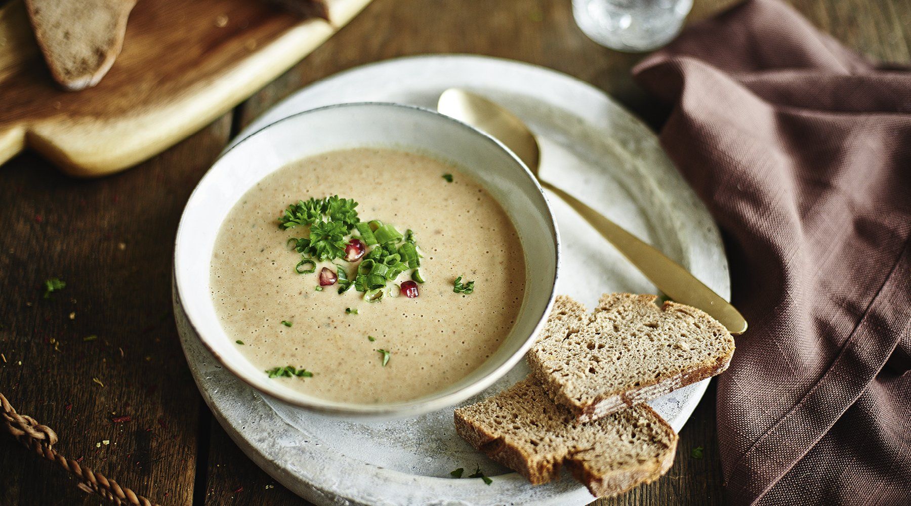 Pilz Bruschetta - mit Steinpilzen und Champignons Pilz Bruschetta - mit Steinpilzen und Champignons