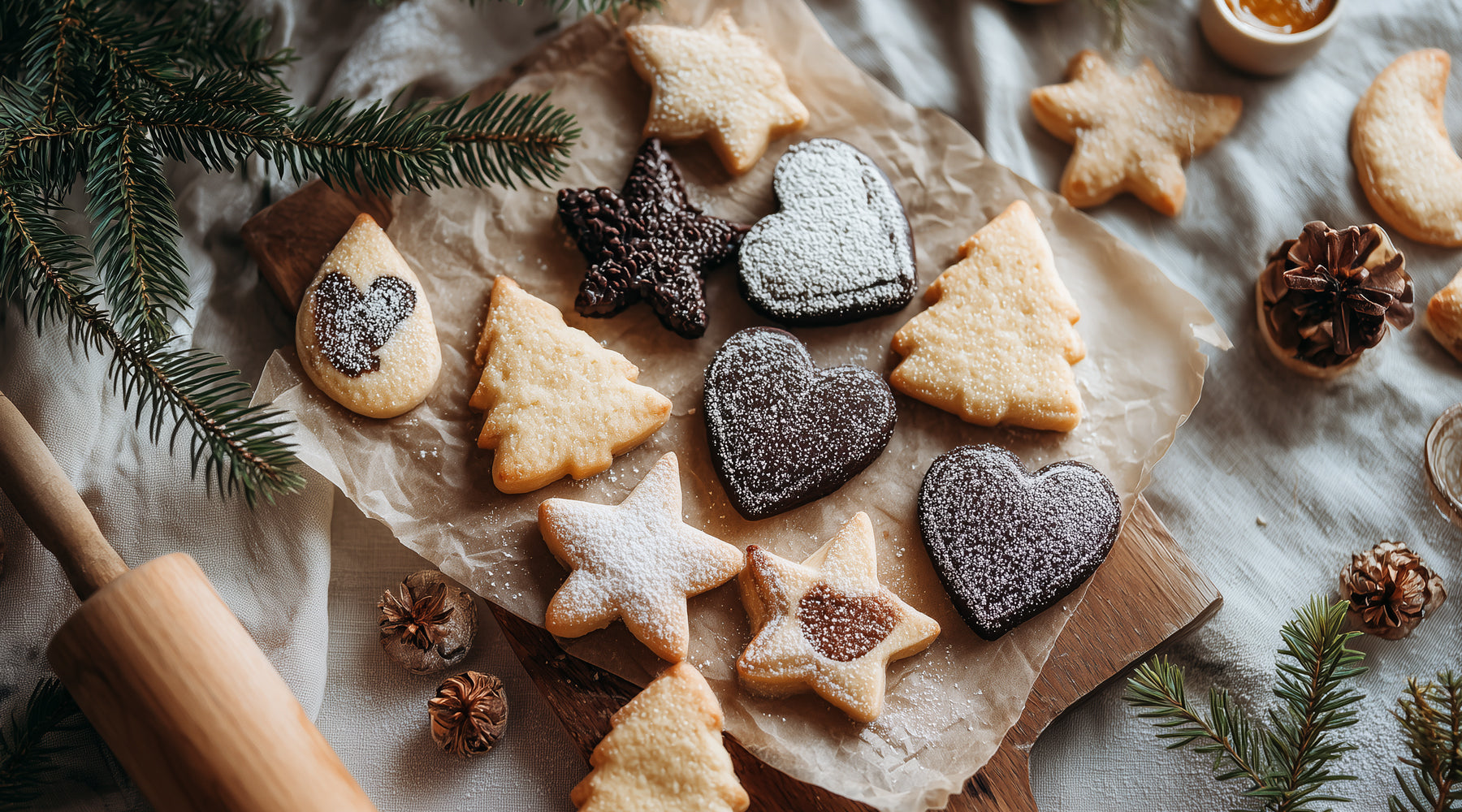 Vegane Plätzchen Rezept. 