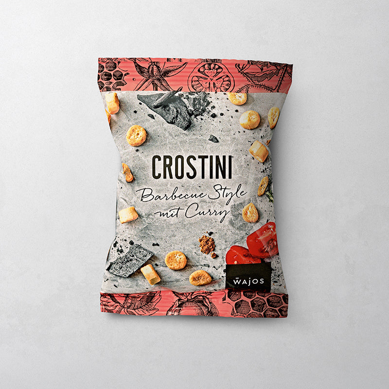 Crostini mit Barbecue & Curry