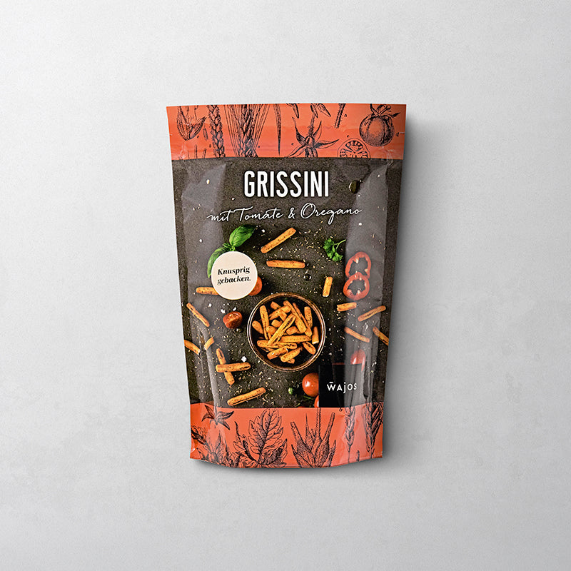 Grissini mit Tomate & Oregano