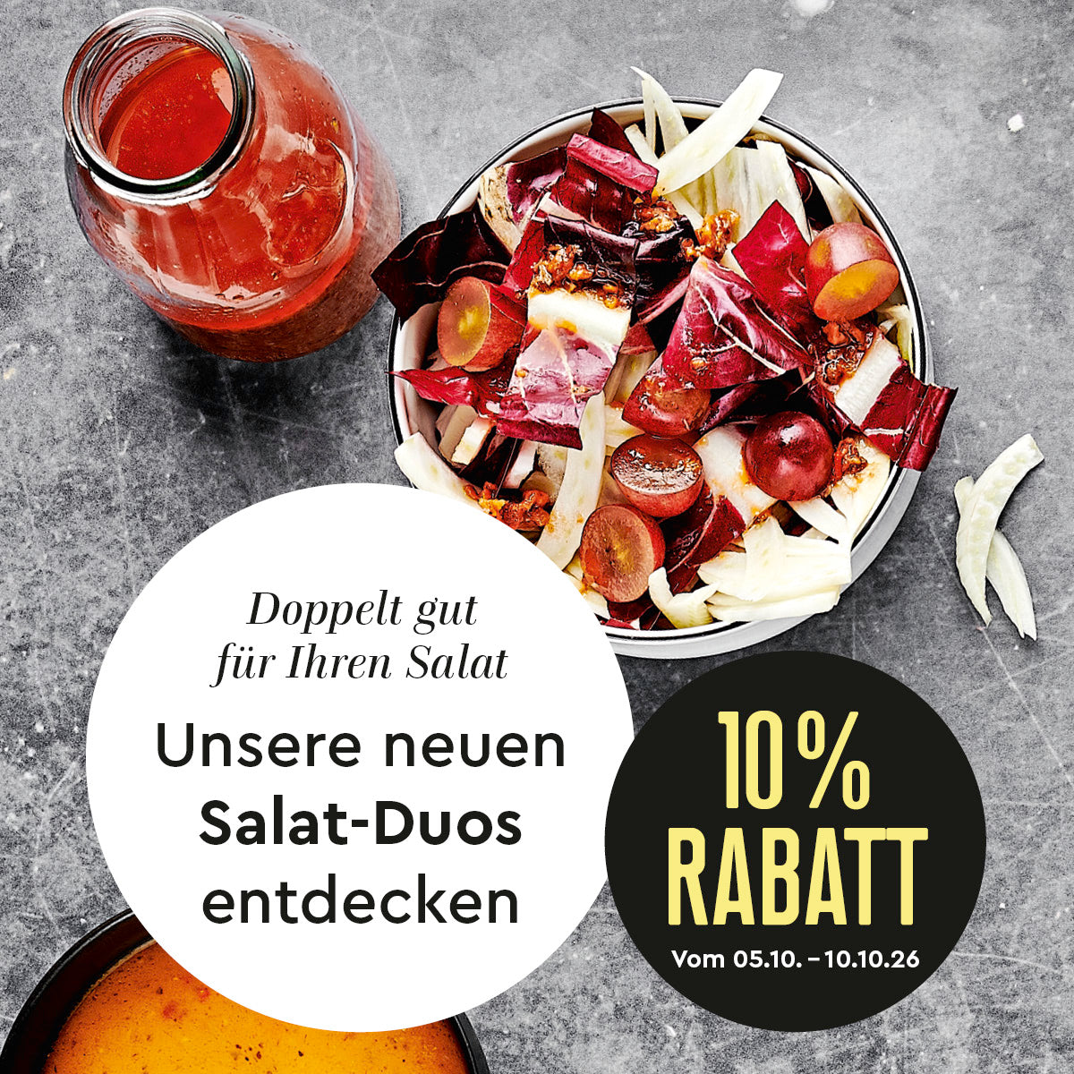 Doppelt gut für Ihren Salat