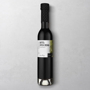 Dattel-Speck Crema in der 250 ml Flasche