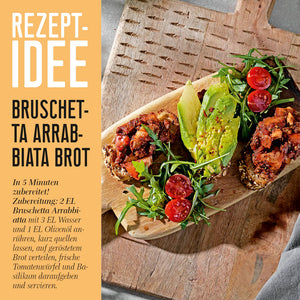 Bruschetta Arrabbiata Rezeptidee Bruschetta Brot
