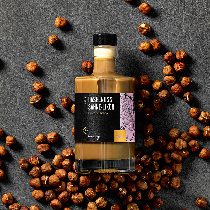 Haselnuss Sahne-Likör
