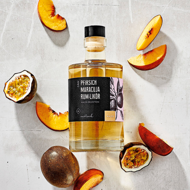 Pfirsich-Maracuja Rum-Likör Pfirsich-Maracuja Rum-Likör