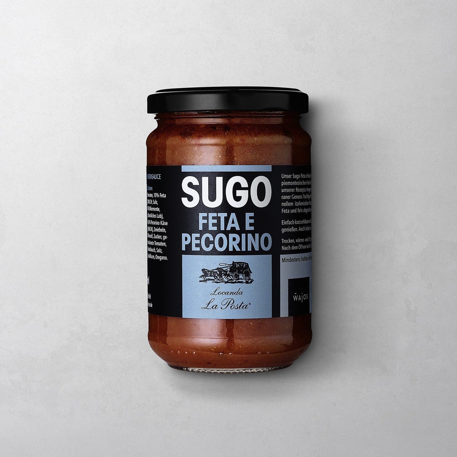 Sugo Feta e Peperoncino im 300 ml Glas
