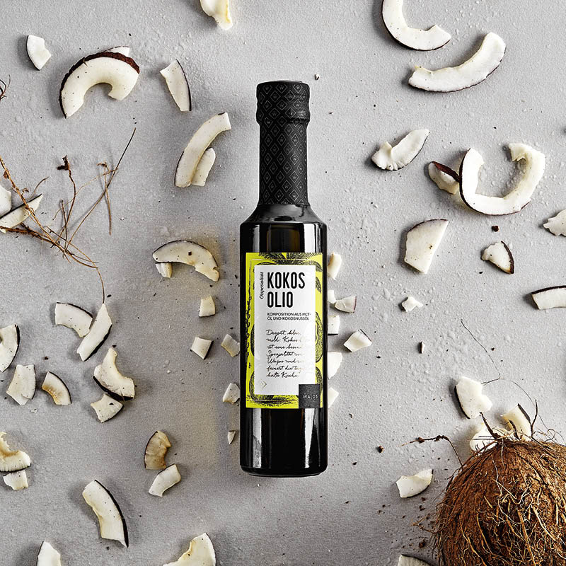 Koks Olio dargestellt mit Aromen