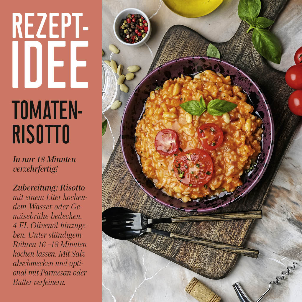 Risotto Puttanesca Rezeptidee Tomaten-Risotto