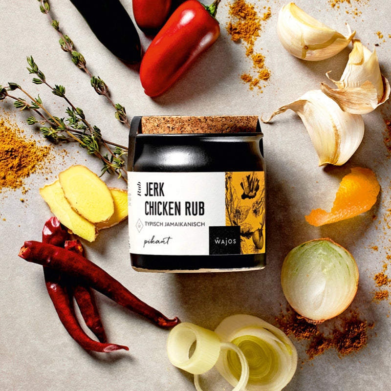 Jerk Chicken Rub in 55 g Tontopf