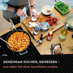 Wajos Krimi Dinner Box gemeinsames Kochen