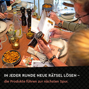 Wajos Krimi Dinner Box Hinweise