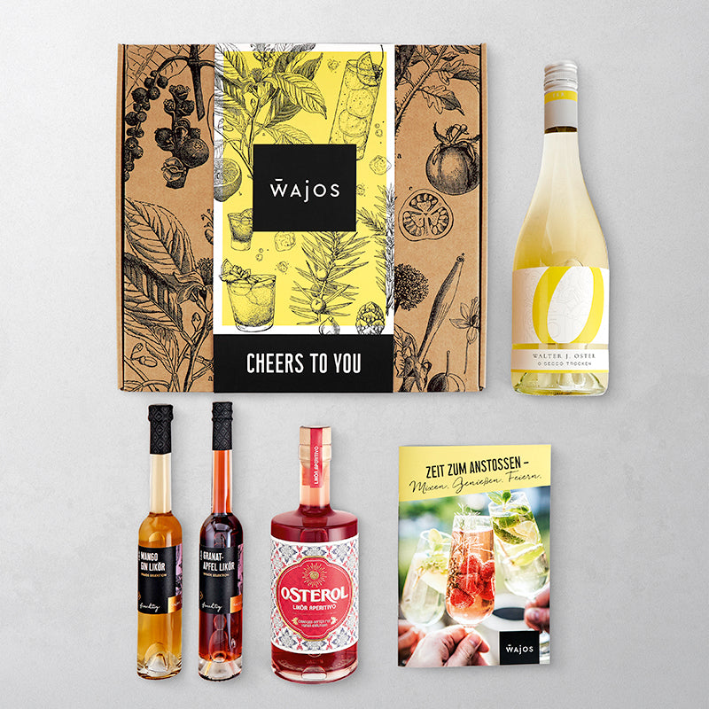 Geschenkbox Cheers to you