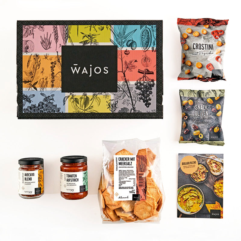 Wajos Snackbox to go mit Inhalt