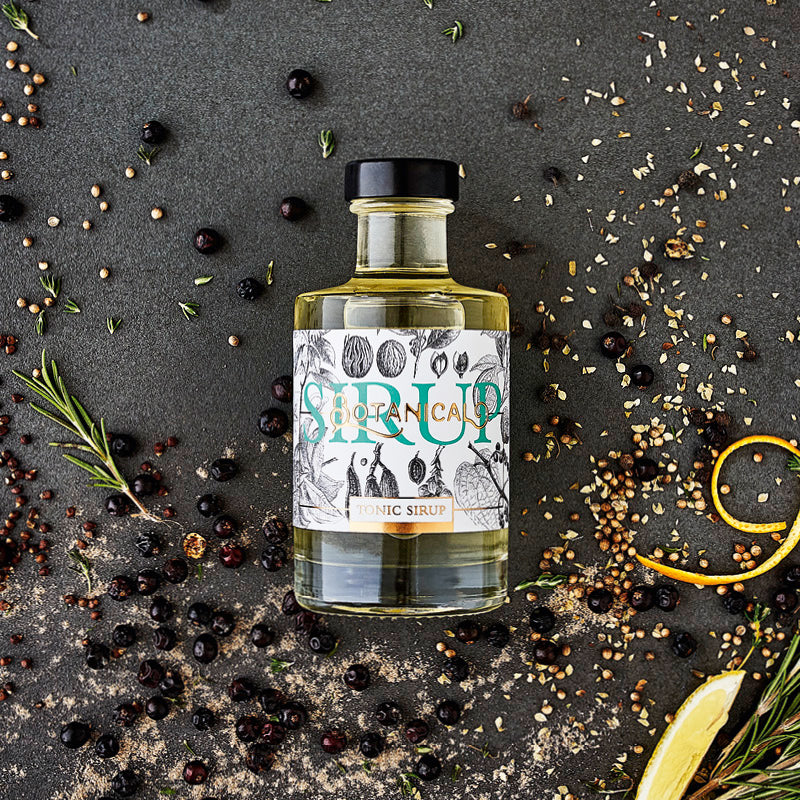 Botanical Tonic Sirup dargestellt mit Aromen