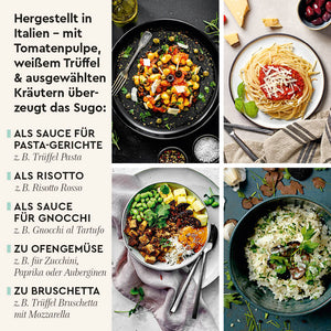 Trüffel Sugo Anwendungsideen