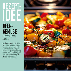 Trüffel Sugo Rezeptidee Ofengemüse mit Trüffel Sugo