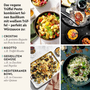 Trüffel Pesto Anwendungsideen