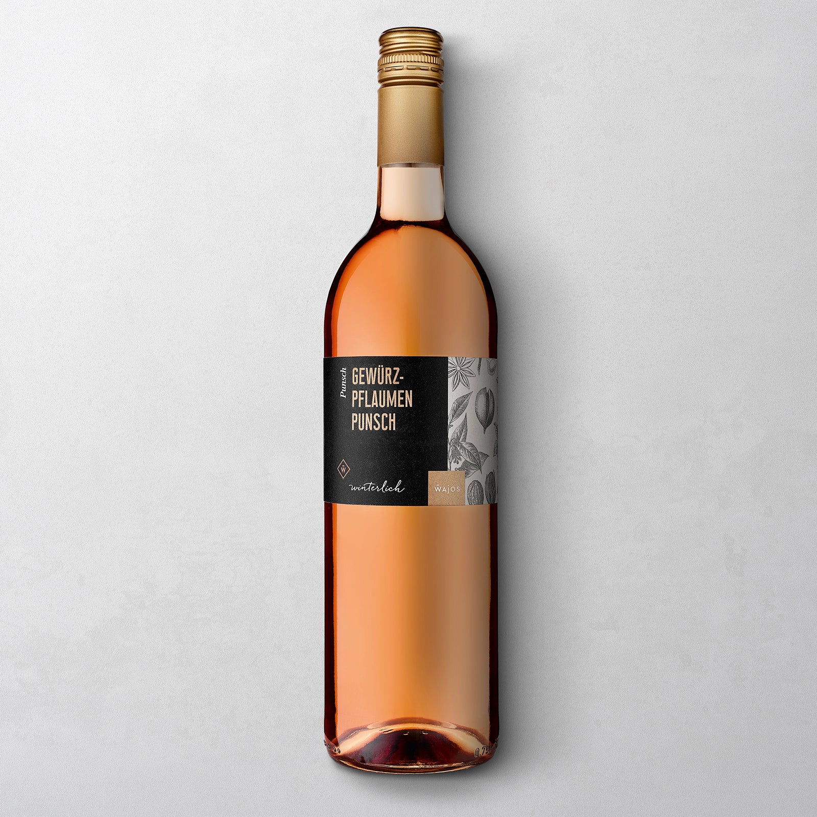 Gewürzpflaumen Punsch in 750 ml Flasche