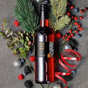Winter Beeren Punsch dargetsellt mit Aromen
