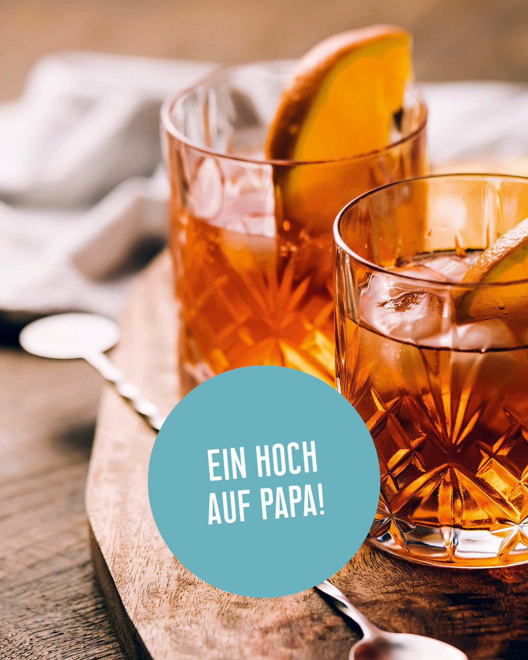 Wajos Anstoßen am Vatertag