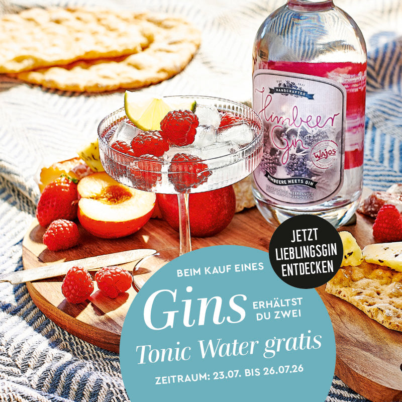 Lieblingsgin sichern, Tonic Water gratis genießen